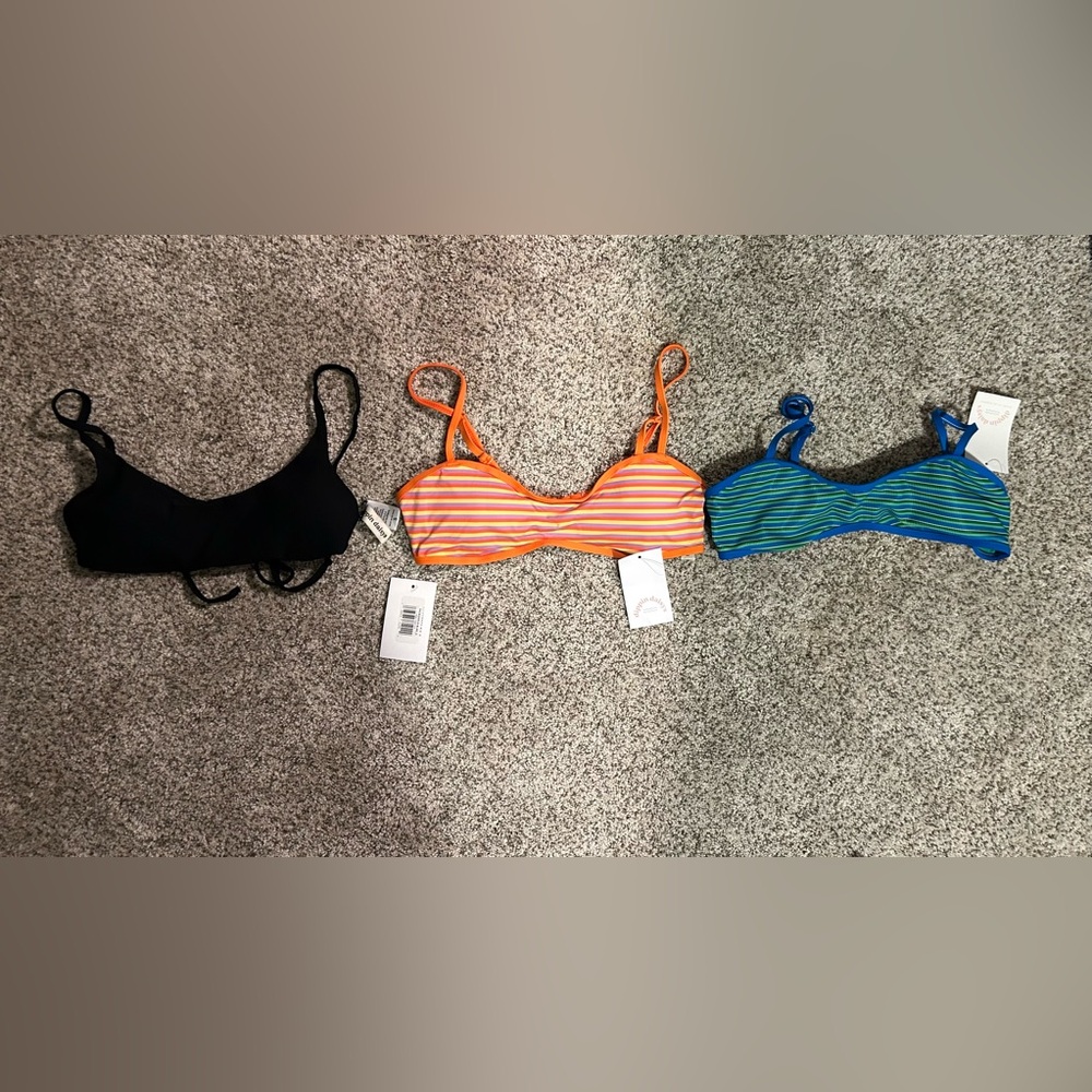 Set of 3 Dippin Daisy bikini tops!